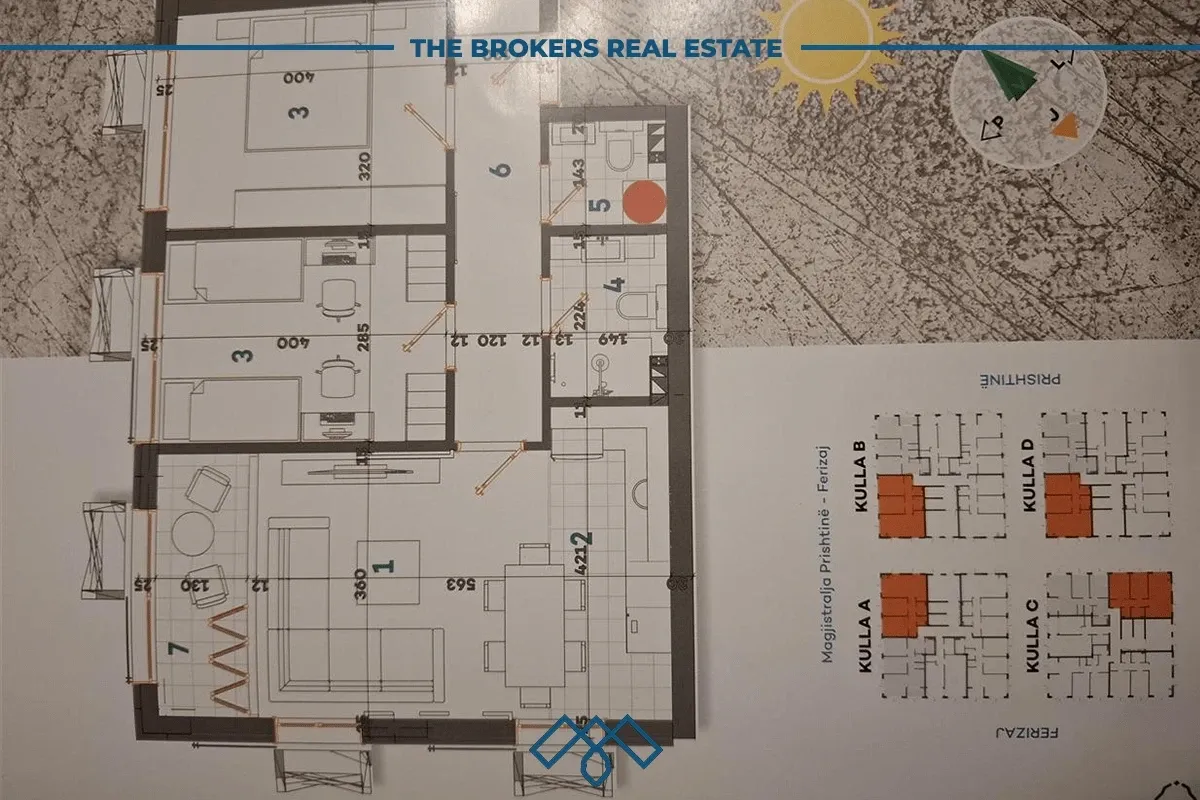 Banesë në shitje 75.50m2 – Veternik (afër Rrugës A) – Alwera Invest. – foto 3
