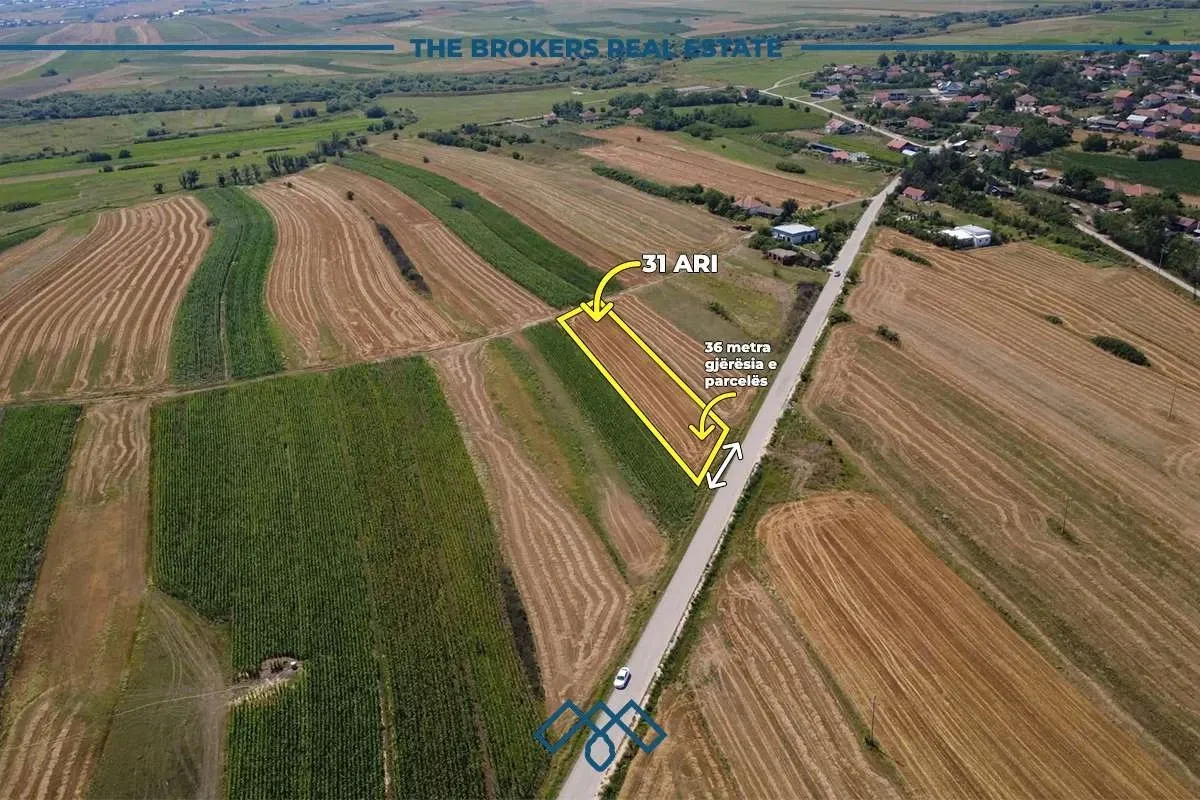 Parcelë në shitje 31 ari – Skullan - Graçanicë. – foto 1