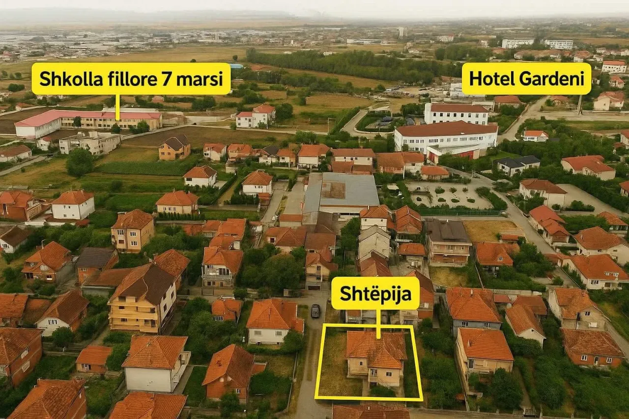 Shitet shtëpia në Emshir, me sipërfaqe prej 240 m2, në rrugën Bije Vokshi afër restaurant Golden. – foto 2