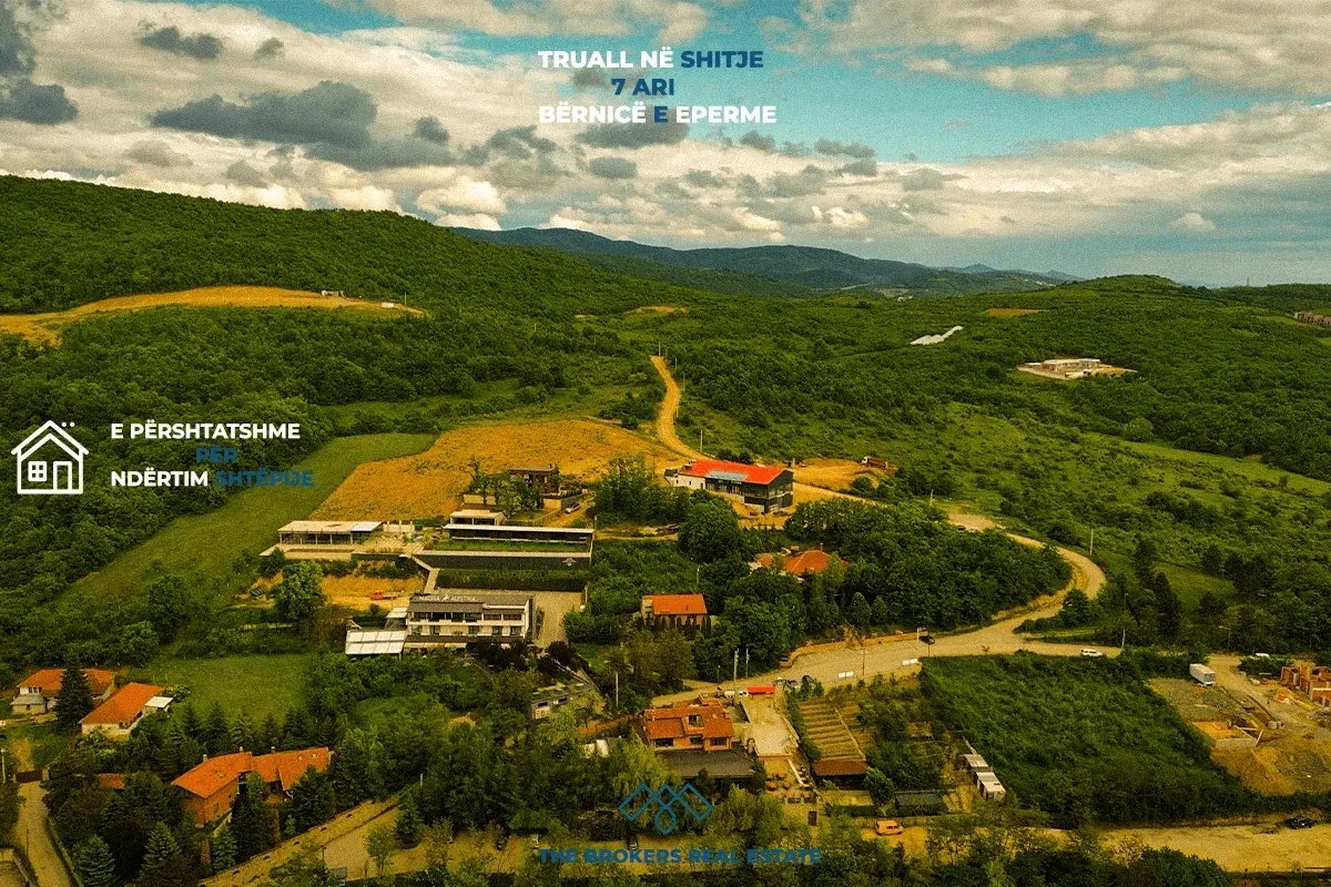 Parcelë për shitje 7 Ari në Bërnicë të Epërme me fletë poseduese. – foto 1