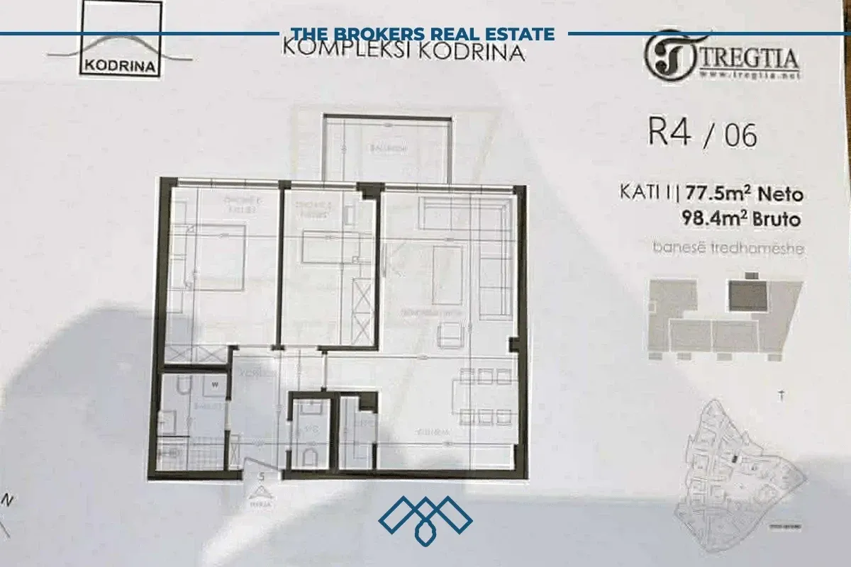 Banesë në shitje 77.5 m2 – Lagjja Kodrina. – foto 11