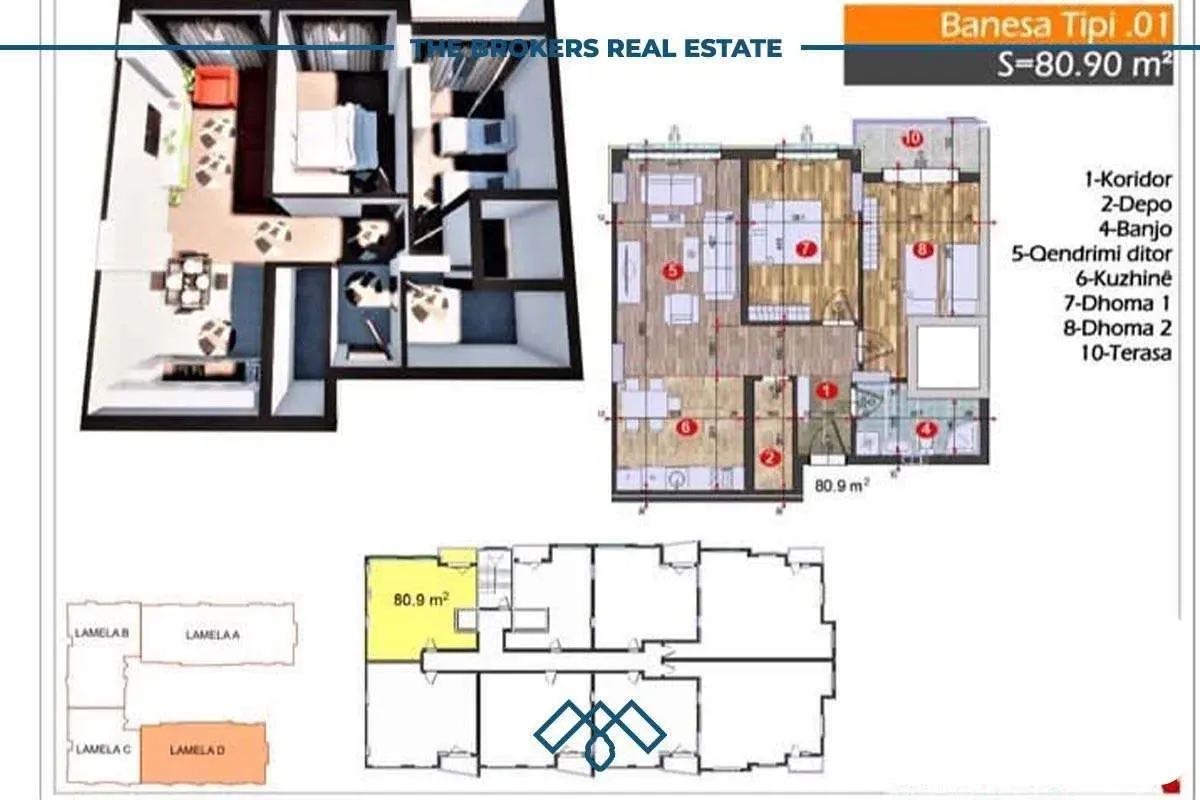 Banesë në shitje 80,90m2 – Fushë Kosovë - Bresje. – foto 11
