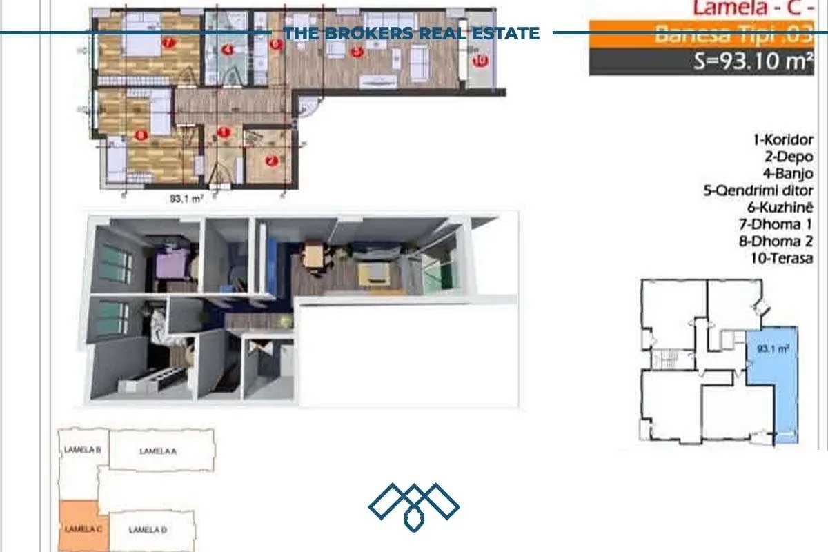 Banesë në shitje 93,10m2 – Fushë Kosovë – Bresje. – foto 8