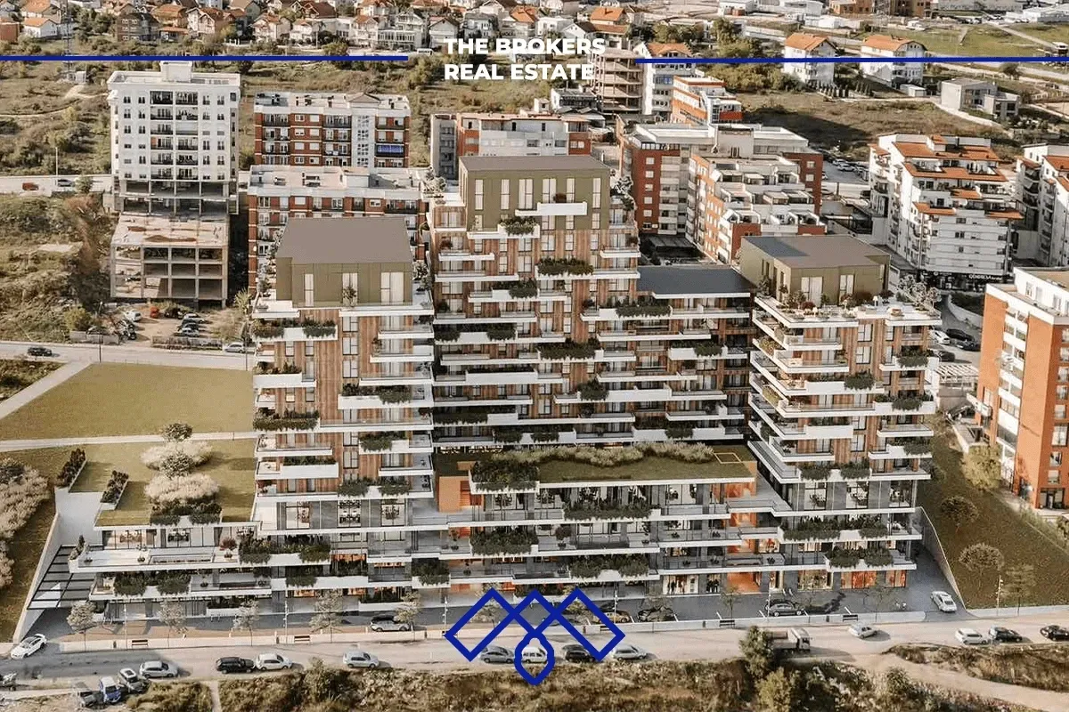 Ofrohet për shitje banesa 96.26m2 në Arberi / Dragodan, në kompleksin “EBRONA RESIDENCE”. – foto 1