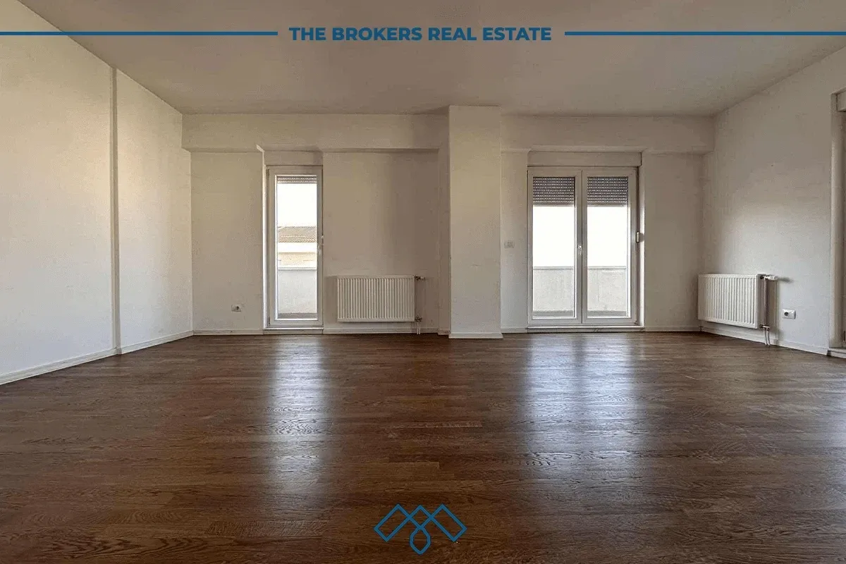 Penthouse 137m2 + 100m2 terasë, me qira në lagjen Kalabria, tek banesat e Centralit. – foto 2